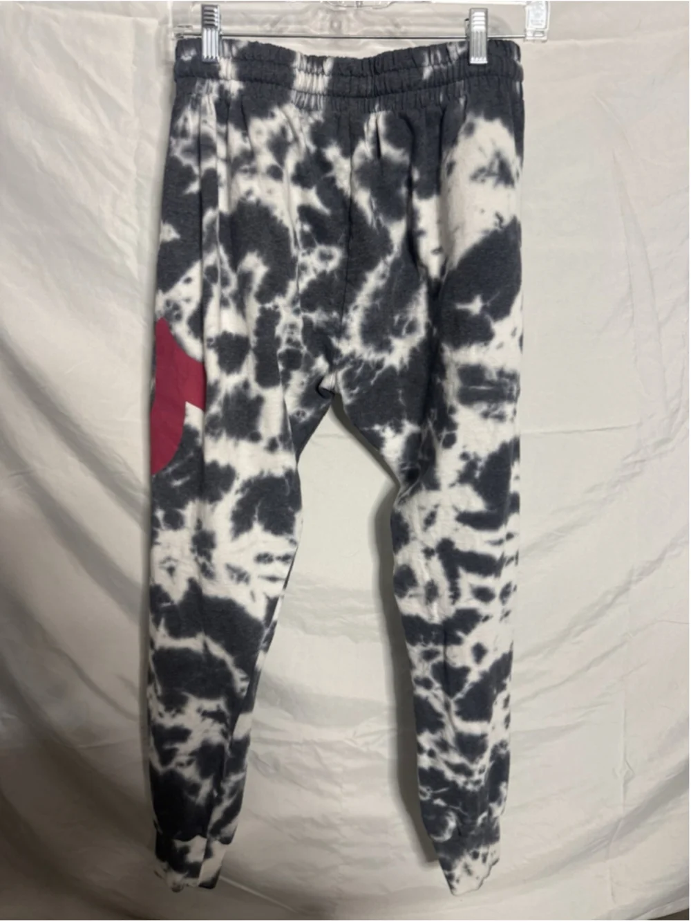 True Religion Men's Gray Tie-Dye Classic Joggers Sweatpants Size Medium